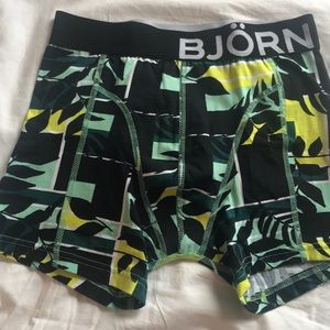 Björn Borg mens boxer briefs tropical print size S